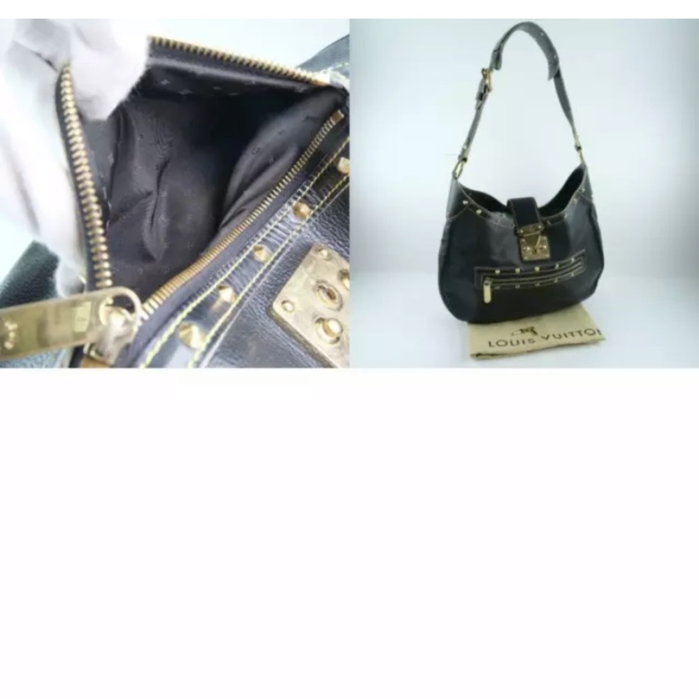 ✨RARE✨ LOUIS VUITTON SHOULDER BAG SUHALI SHEEPS LEATHER - Picture 13 of 16
